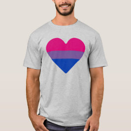 Bisexuell Hjärtstolt T-Shirt