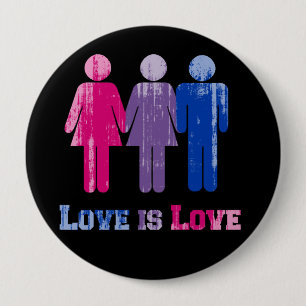 Bisexuell kärlek är kärlek distressed.png knapp