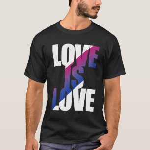 Bisexuell kärlek är kärlek t shirt