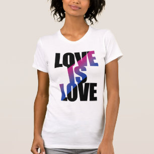 Bisexuell kärlek är kärlek t shirt