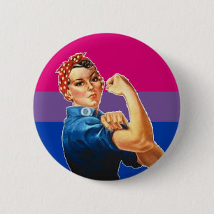 Bisexuell kvinnapride knapp