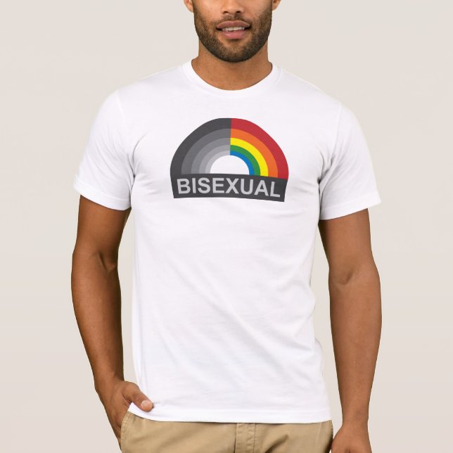 Bisexuell person t shirt (Framsida)