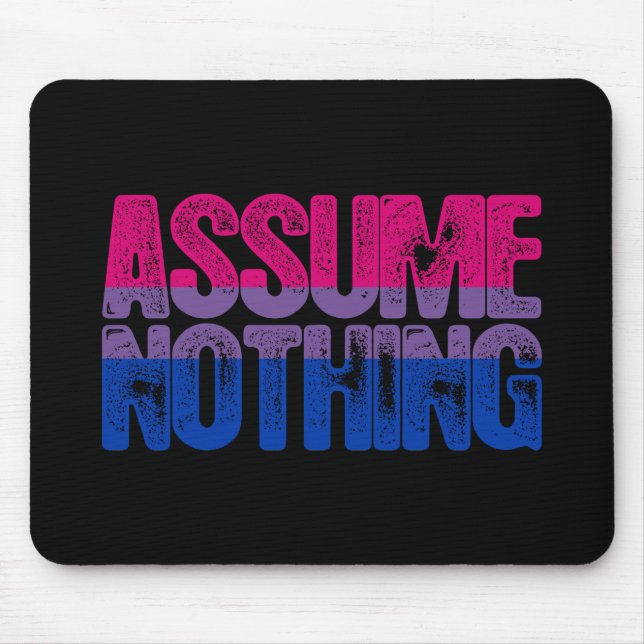 Bisexuell pride antar ingenting musmatta (Framsidan)