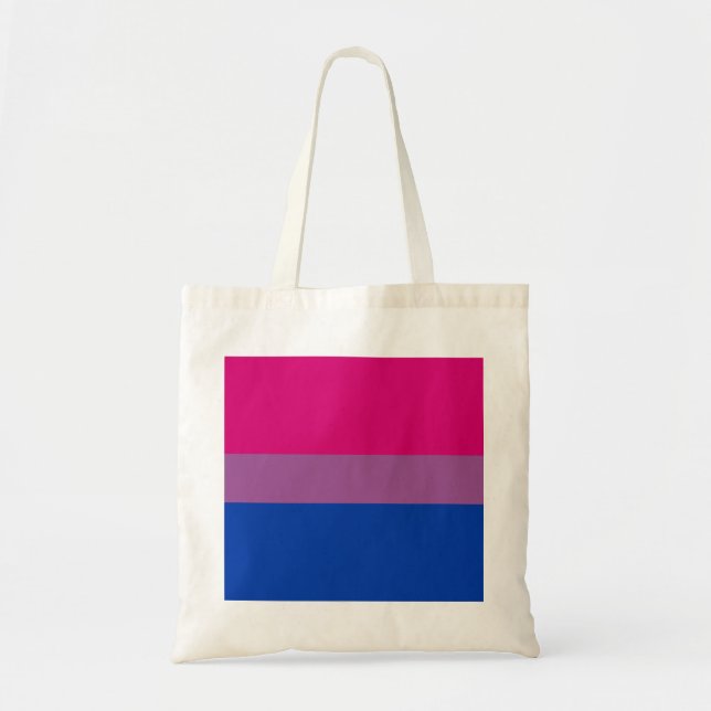 Bisexuell Pride (Bi-flagg) Tygkasse (Framsidan)