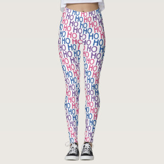 Bisexuell Pride Ho Ho Ho-mönsterleggings Leggings