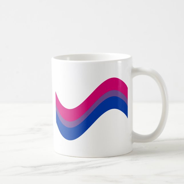 Bisexuell pride kaffemugg (Höger)