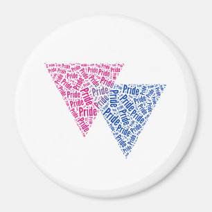 BISEXUELL PRIDE - .PNG MAGNET
