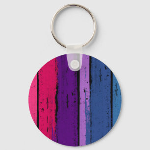 BISEXUELL PRIDEBLÄCKPUB - .PNG NYCKELRING