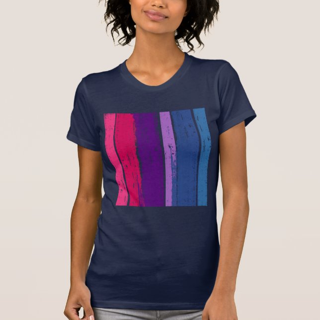 BISEXUELL PRIDEBLÄCKPUB - .PNG T-SHIRT (Framsida)