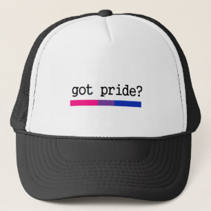 Bisexuell pridehatt truckerkeps