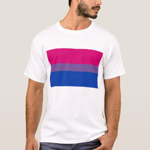 Bisexuell pridet-skjorta t-shirt