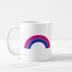 Bisexuell regnbåge kaffemugg