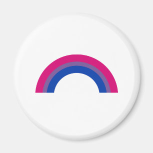 Bisexuell regnbåge magnet