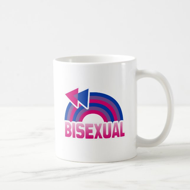 BISEXUELL REGNBÅGSFLAGGA KAFFEMUGG (Höger)
