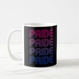 Bisexuell Retro Pride Kaffemugg