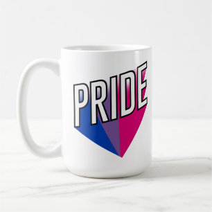 Bisexuell stolthet explosion kaffemugg