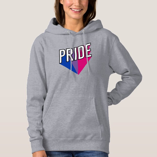 Bisexuell stolthet explosion t shirt (Framsida)