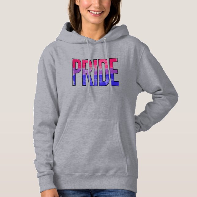 Bisexuell stolthet ord t shirt (Framsida)