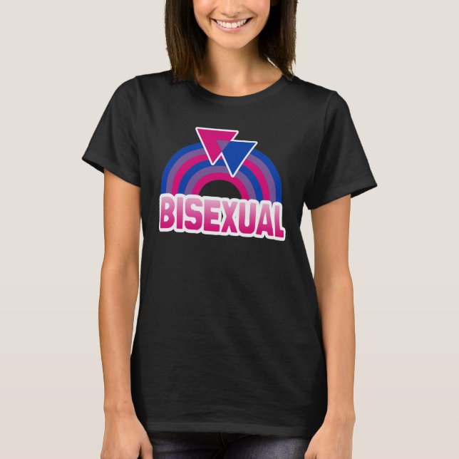 Bisexuell stolthet T-shirt (Framsida)