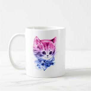 Bisexuell Stolthets-Kitty Kaffemugg