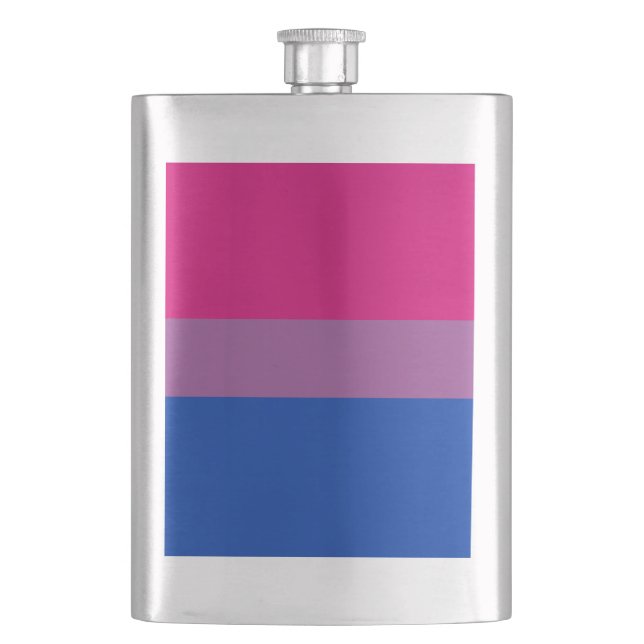 Bisexuell stolthetsflagga fickplunta (Framsidan)