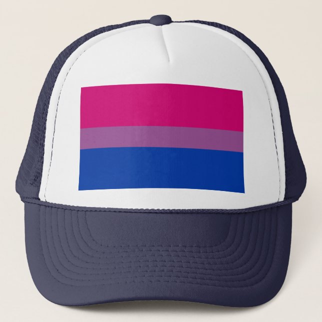 Bisexuell stolthetsflagga keps (Framsida)