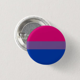 Bisexuell stolthetsflagga knapp