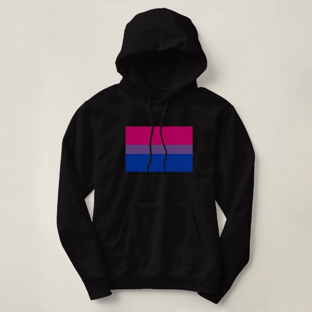 Bisexuell stolthetsflagga t shirt (Design framsida)
