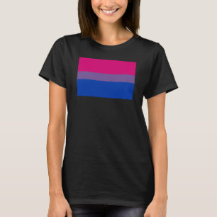 Bisexuell stolthetsflagga t shirt