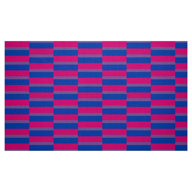 Bisexuell stolthetsflagga tyg (Fat Quarter)