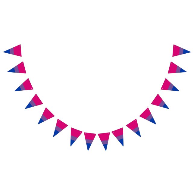 Bisexuell stolthetsflagga vimplar (Alla)