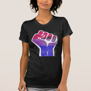 Bisexuell stolthetsnäve t shirt