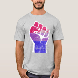 Bisexuell stolthetsnäve t shirt