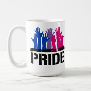 Bisexuell Tillsammans Pride Kaffemugg