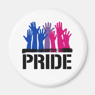 Bisexuell Tillsammans Pride Magnet