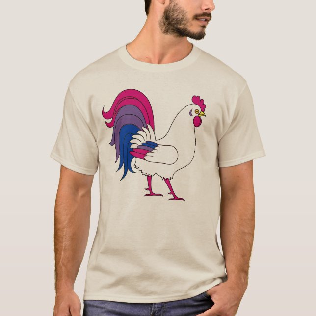 Bisexuell Tupp T Shirt (Framsida)