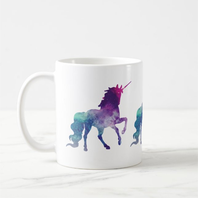 Bisexuell unicorn kaffemugg (Vänster)