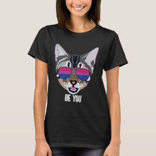 Bisexuell Var Du Bi Stolthet Katt T Shirt
