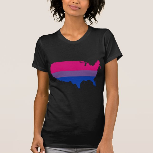 Bisexuella Amerika Tröja (Framsida)