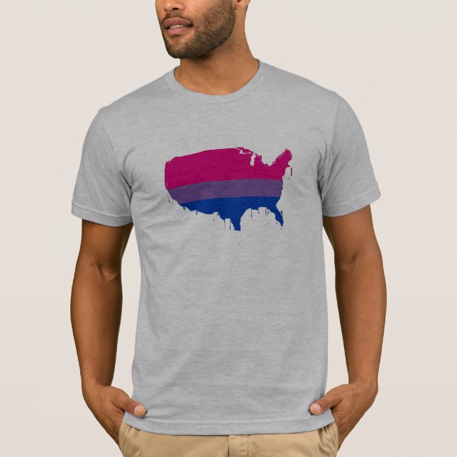 Bisexuella Amerika Tröja (Framsida)