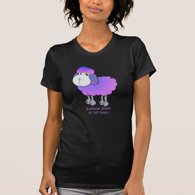 Bisexuella får av familjen tee shirt (Framsida)