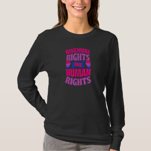 Bisexuella Rättigheter Är Mänskliga Rättigheter Pr T Shirt