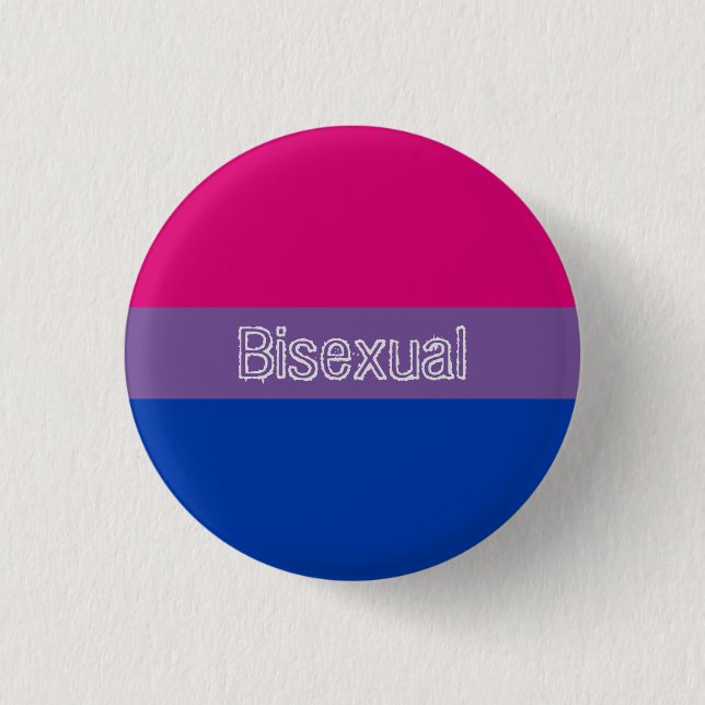 Bisexuellt flaggaemblem/, knapp (Framsida)