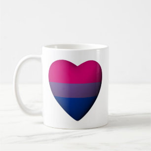BISEXUELLT PRIDE HJÄRTA -.png Kaffemugg