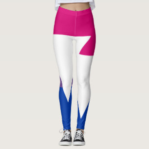 Bisexuellt Pride och symbolisk Flagga - Leggings