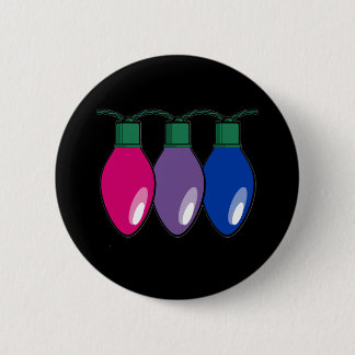 Bisexuellt pridejulljus knapp