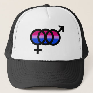 Bisexuellt symbol truckerkeps