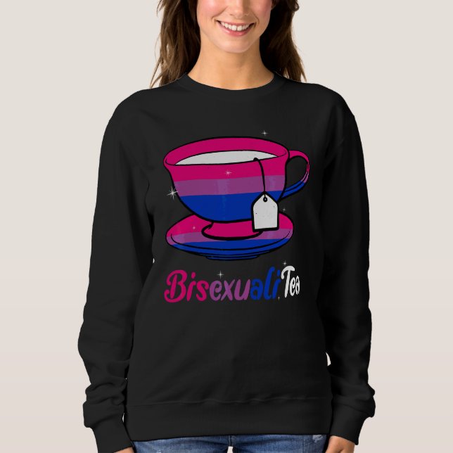 Bisexuellte Bisexuell   Bisexuellt Stöd Te T Shirt (Framsida)
