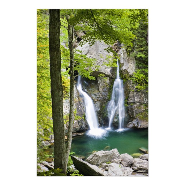 Bish Bash Falls i Bish Bash Falls State Park Fototryck (Framsidan)