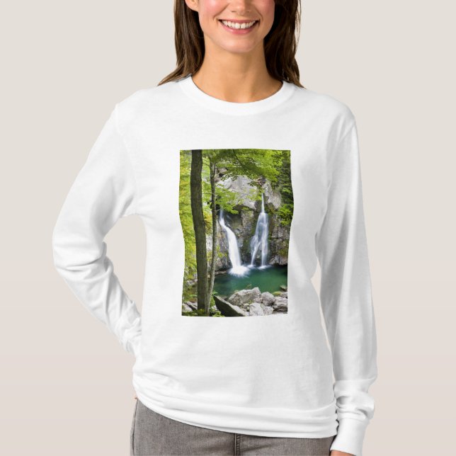 Bish Bash Falls i Bish Bash Falls State Park Tee Shirt (Framsida)